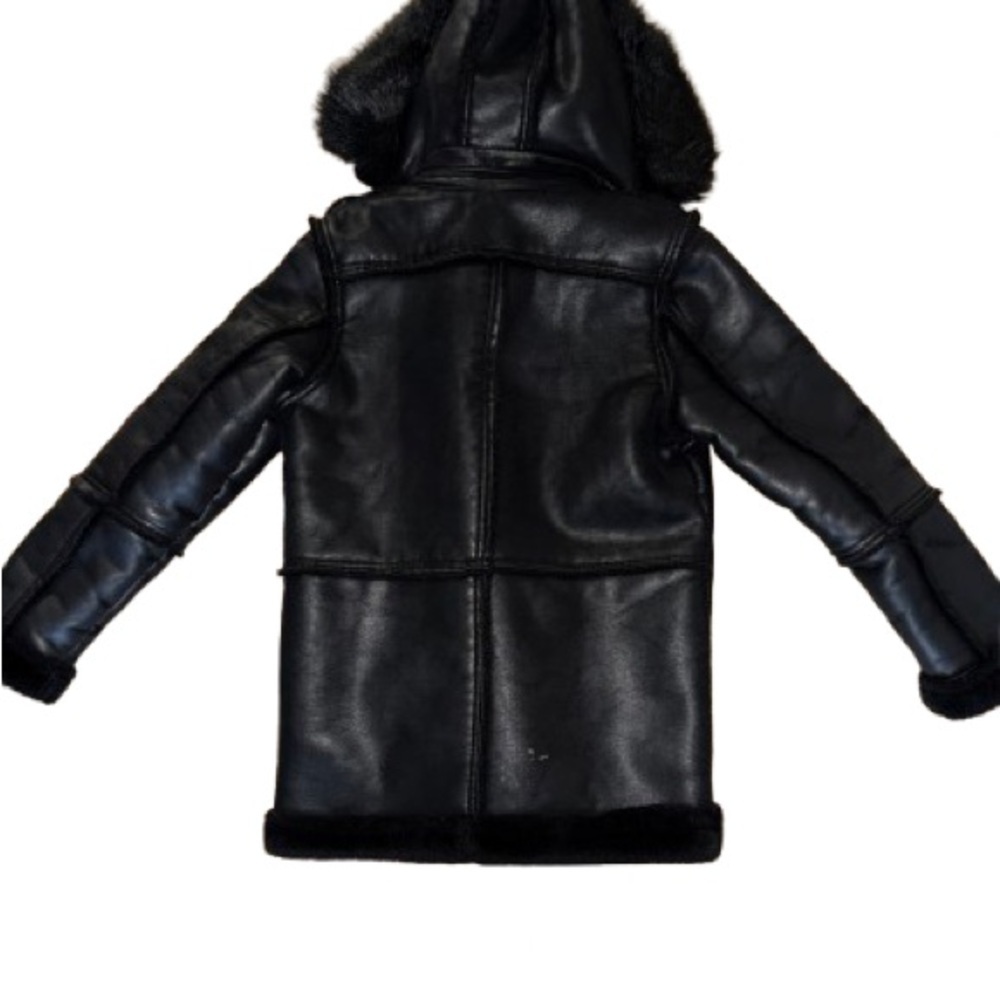 Jordan Craig Black Fur-Lined Jacket - Picture 2 of 3